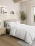 Cotton Blend Waffle Stripe Bedding Set